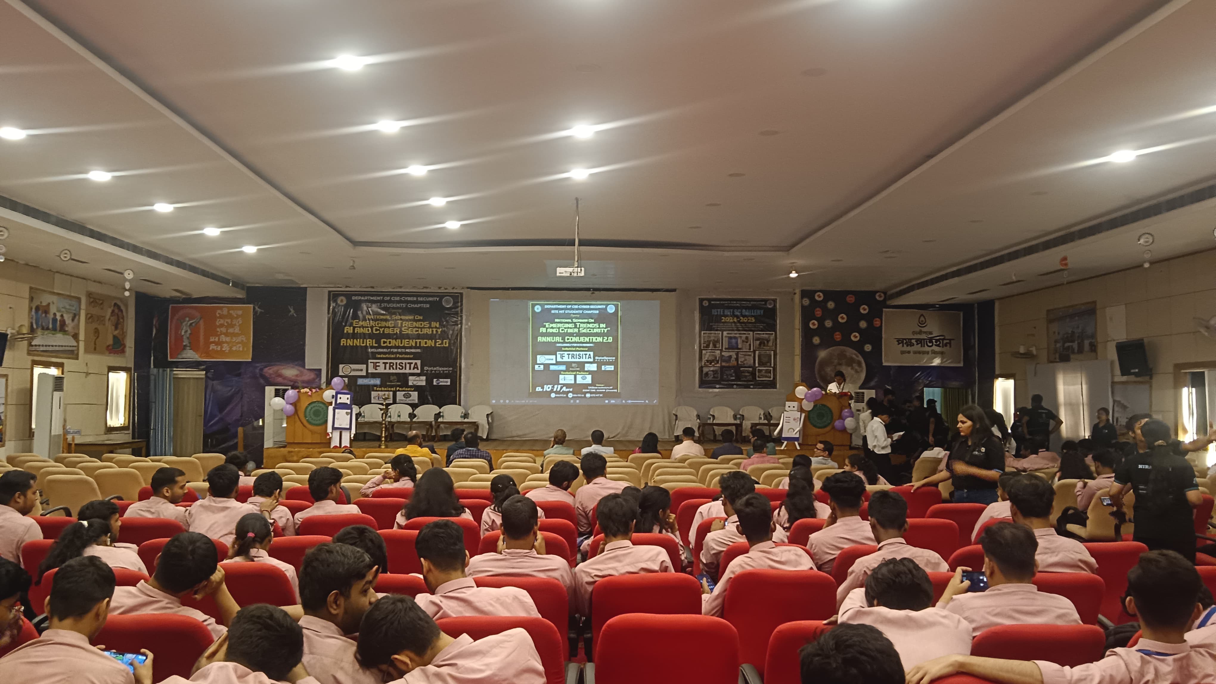 Students in auditorium